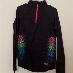 Fila reflective running zip up